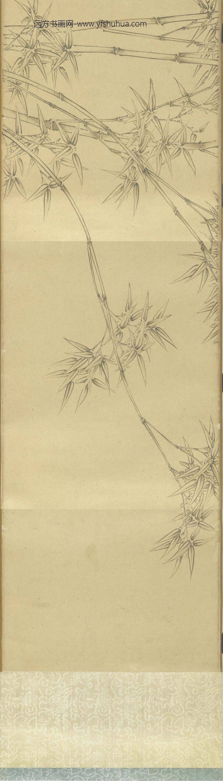 明周用溪山烟霭卷_