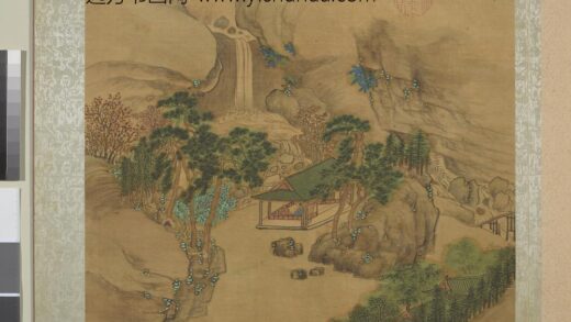 明周用画新安十景图册 白龙潭.jpg