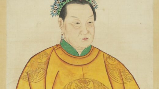 明孝慈高皇后半身像轴.jpg