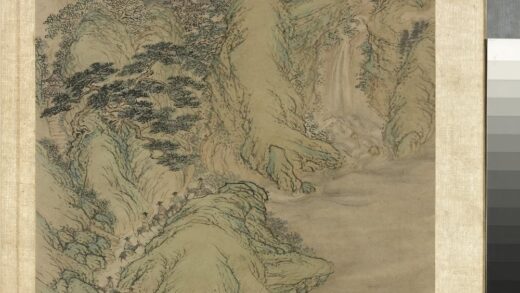 明张经画山水册 策驴寻胜.jpg