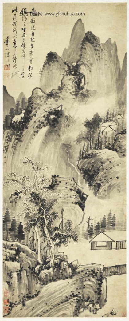 明恽向仿巨然山水轴明恽向仿巨然山水轴.jpg