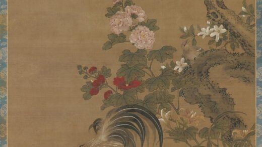 明无款花鸟轴.jpg