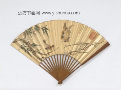 明王维烈画梅花山鸟杜大绶书五言律葛应典书五言律 1.jpg