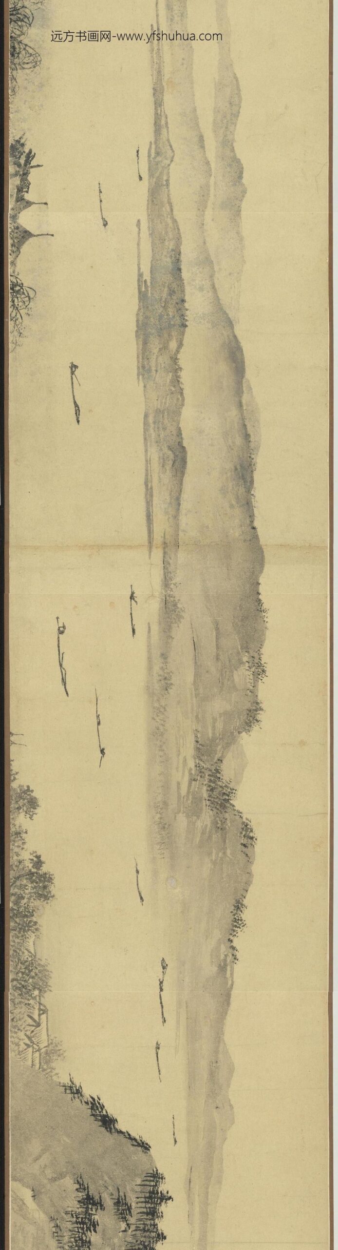 明詹景凤渔乐图卷明詹景凤渔乐图卷_