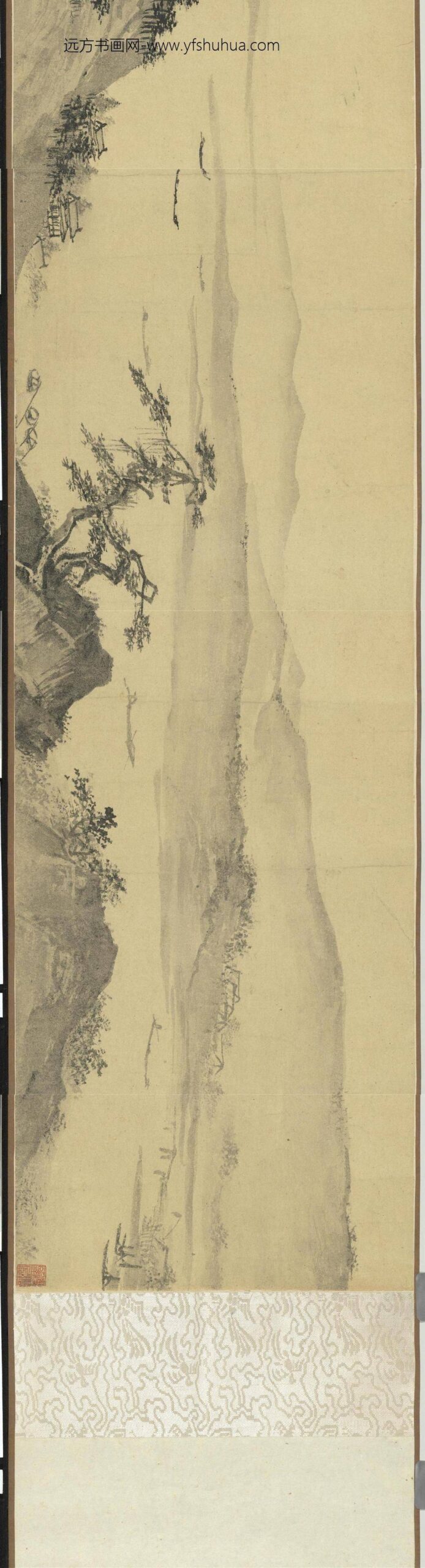 明詹景凤渔乐图卷明詹景凤渔乐图卷_