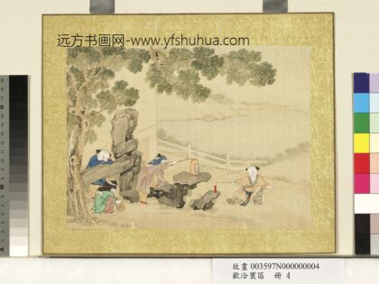 欢洽寰区册 燃竹图.jpg