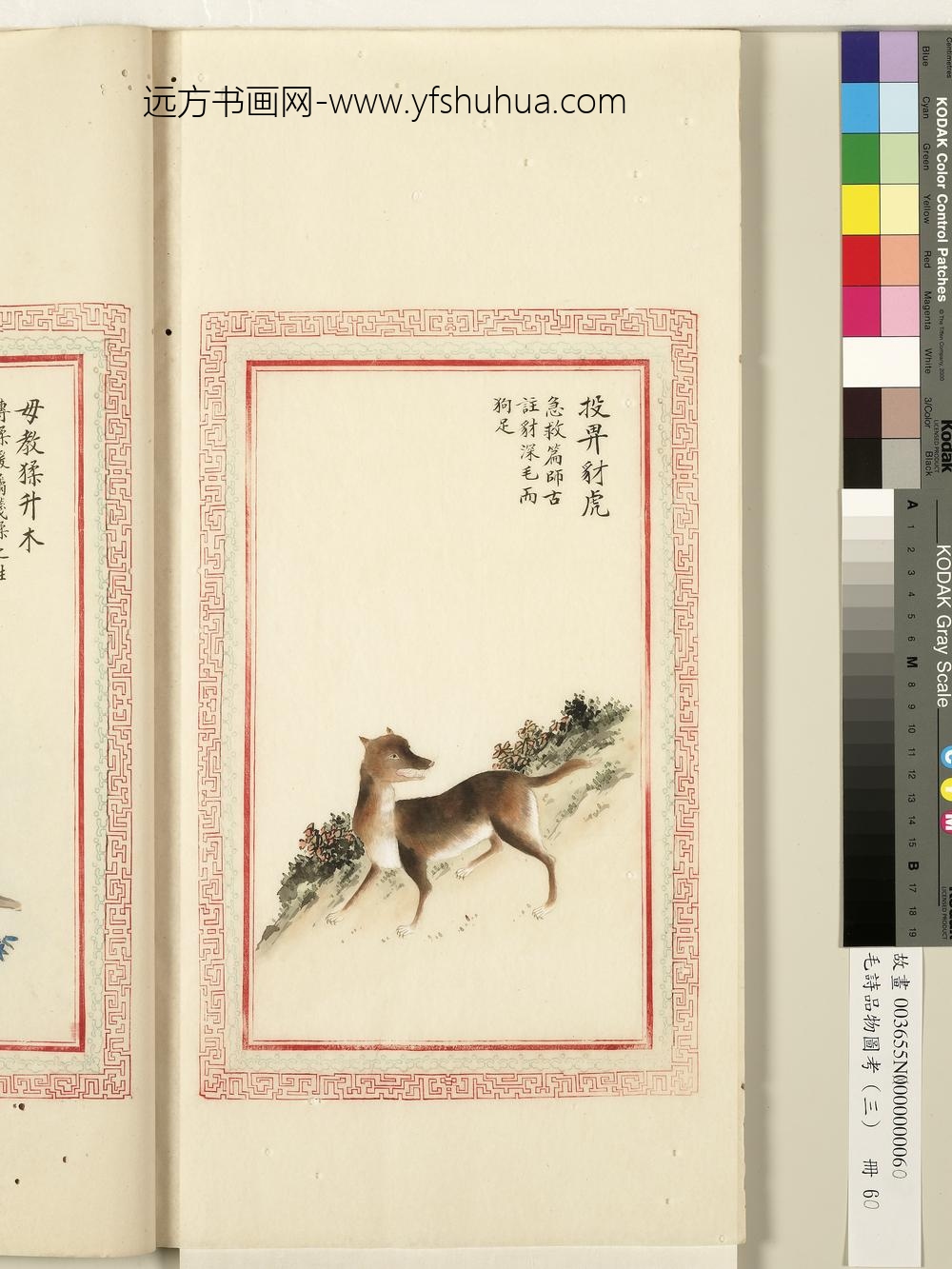 毛诗品物图考（三）册-投畀豺虎-