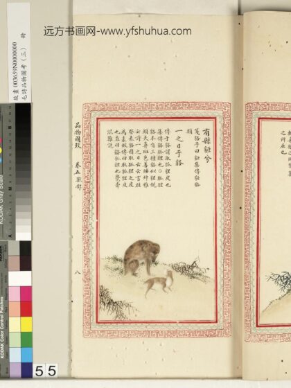 毛诗品物图考（三）册 有县貆兮一之日于貉 2.jpg