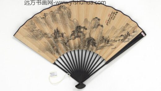 民国吴征松谷幽深汪洛年溪山野屋 1.jpg