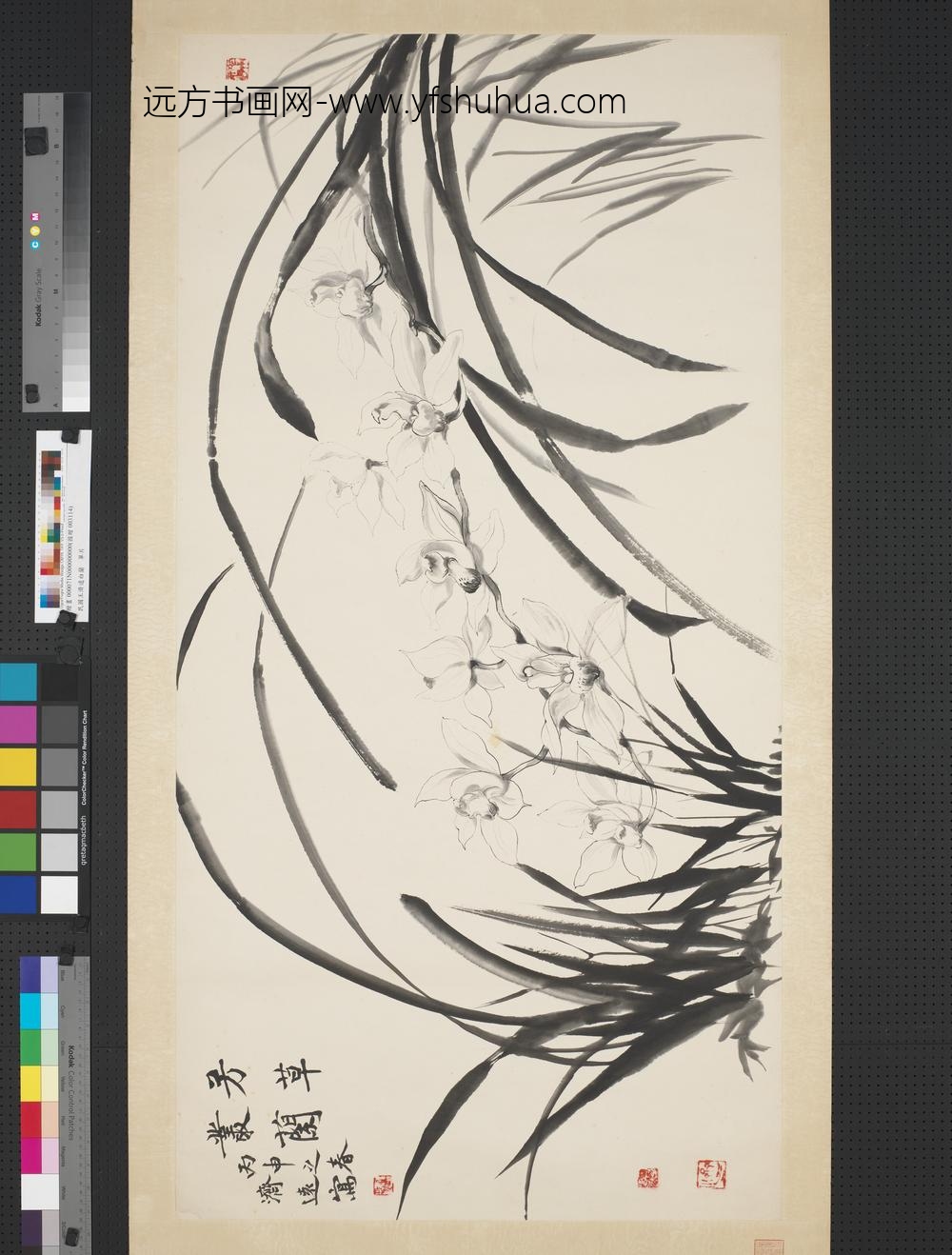 民国王济远白兰单片