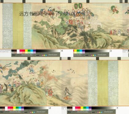 沈贞（沈贞吉） 画群仙祝寿卷.jpg