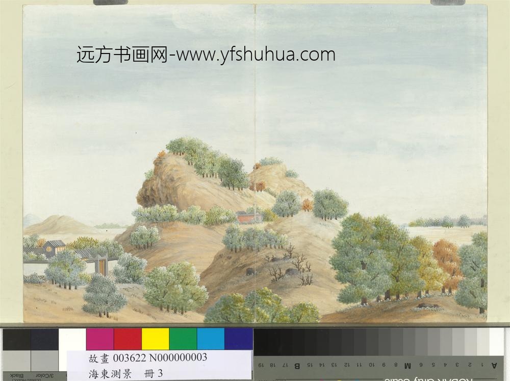 海东测景册-峰旁人家