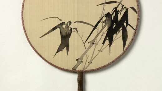 清人墨竹成扇 1.jpg