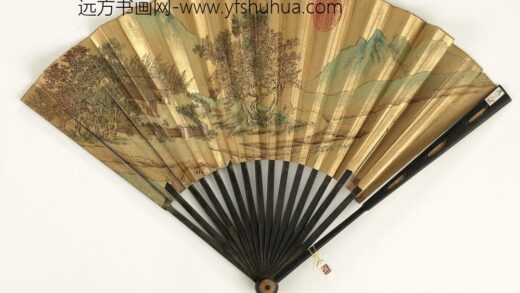 清人山水成扇 1.jpg