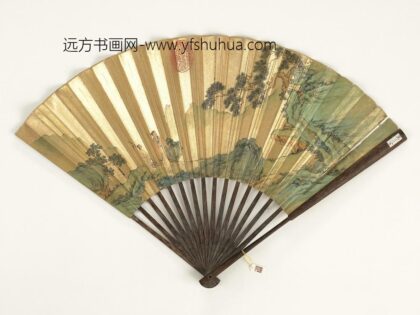 清人山水成扇 1.jpg