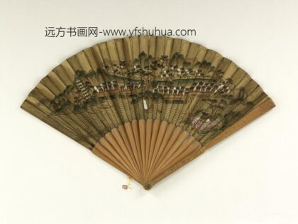 清人山水成扇 1.jpg