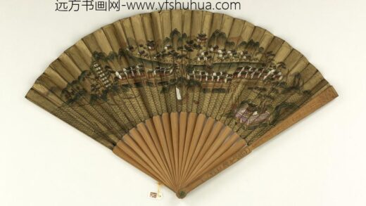 清人山水成扇 1.jpg