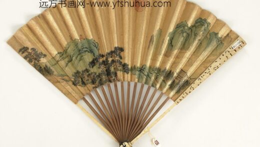 清人山水成扇 1.jpg