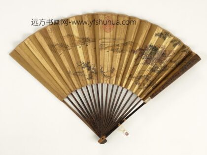 清人山水成扇 1.jpg