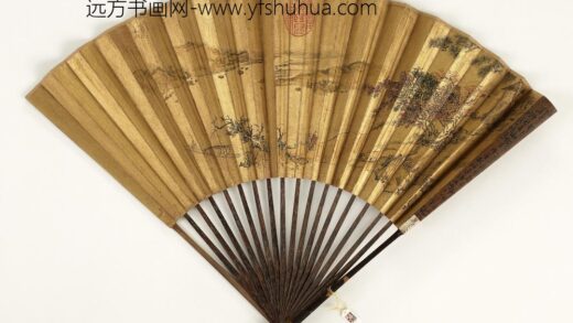 清人山水成扇 1.jpg