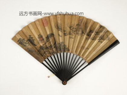 清人山水成扇 1.jpg