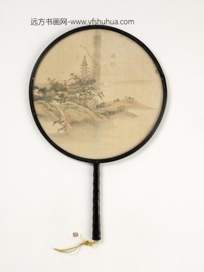 清人山水成扇 1.jpg
