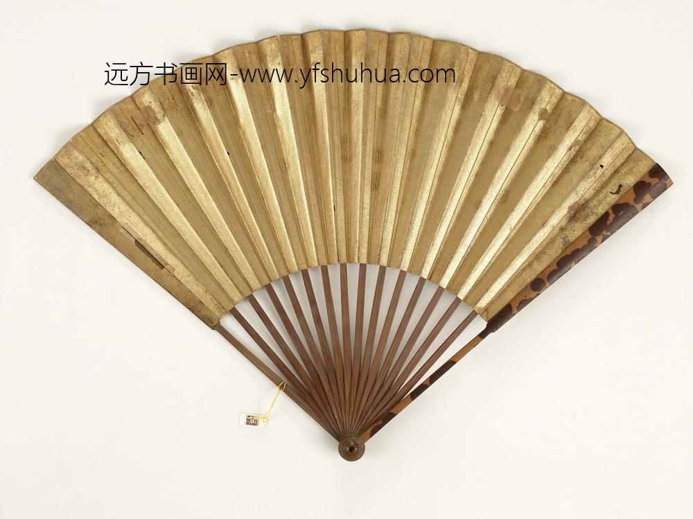 清人松径山居成扇-