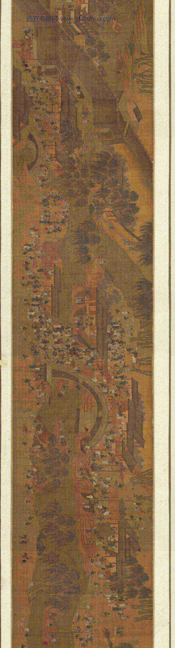 清人清明上河图卷清人清明上河图卷_