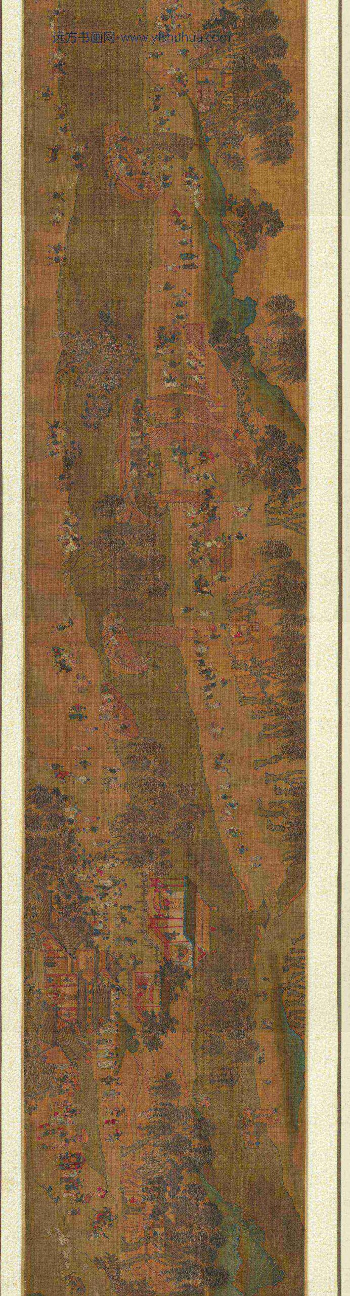 清人清明上河图卷清人清明上河图卷_