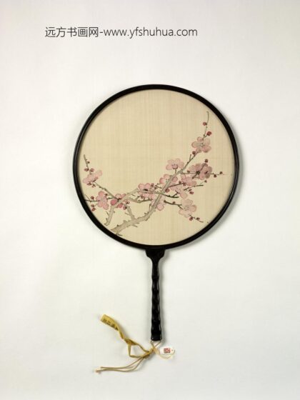 清人画梅成扇 1.jpg