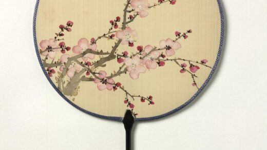 清人画梅成扇 1.jpg
