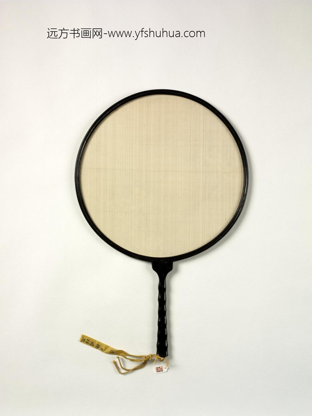 清人画梅竹成扇-