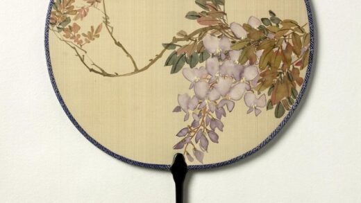 清人画紫藤成扇 1.jpg