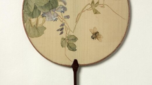 清人画草虫成扇 1.jpg