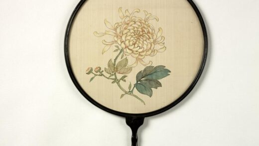 清人画菊成扇 1.jpg