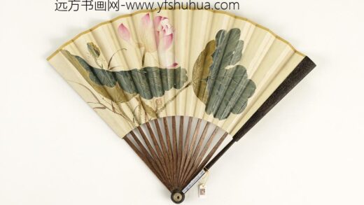 清人花卉成扇 1.jpg