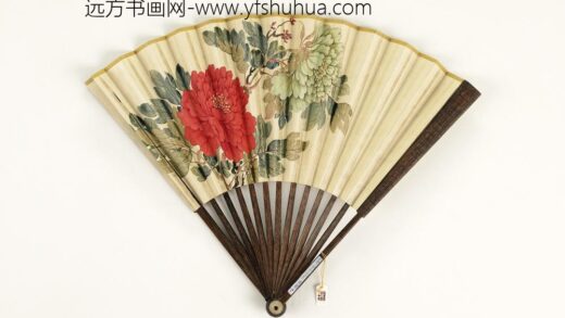 清人花卉成扇 1.jpg