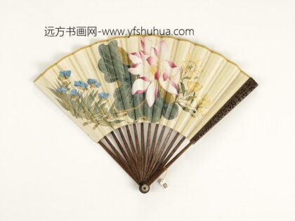 清人花卉成扇 1.jpg