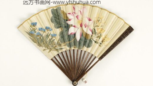 清人花卉成扇 1.jpg