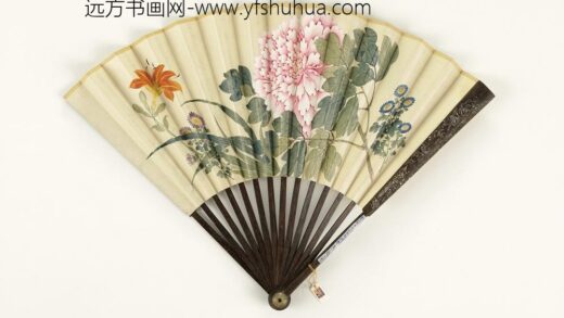 清人花卉成扇 1.jpg