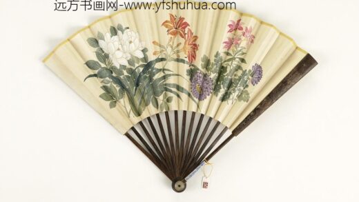 清人花卉成扇 1.jpg
