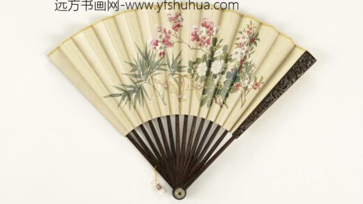 清人花卉成扇 1.jpg