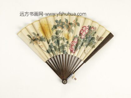 清人花卉成扇 1.jpg