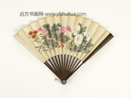 清人花卉成扇 1.jpg