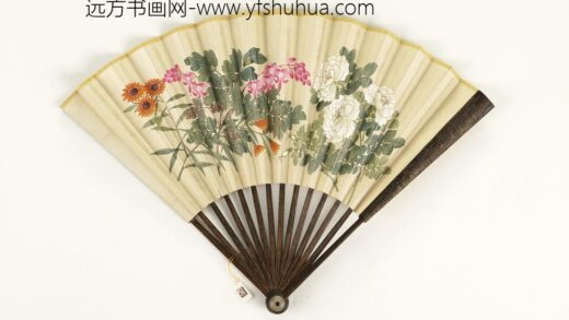 清人花卉成扇 1.jpg