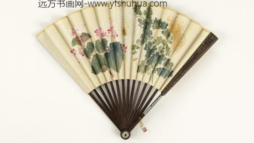 清人花卉成扇 1.jpg