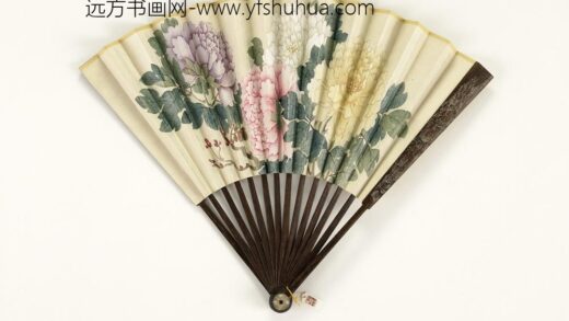 清人花卉成扇 1.jpg