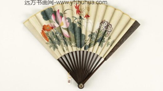清人花卉成扇 1.jpg