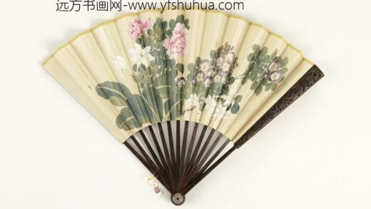 清人花卉成扇 1.jpg