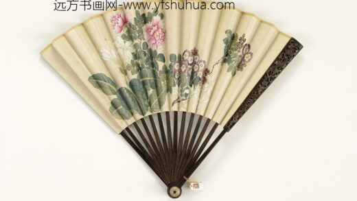 清人花卉成扇 1.jpg